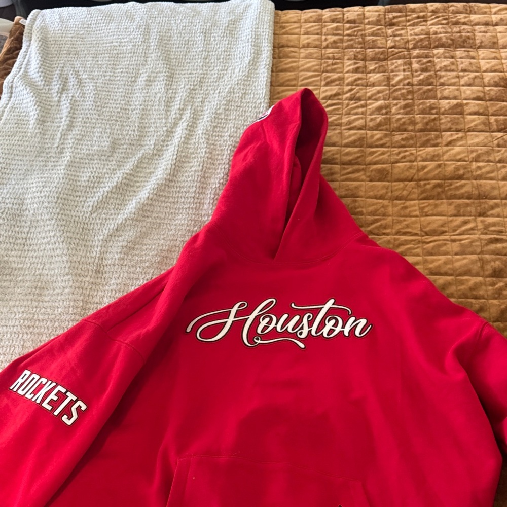 Red Houston Rockets Hoodie
